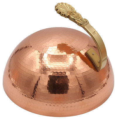 銅製 ステーキカバー 丸型 蓋 フタ（ステーキフード）